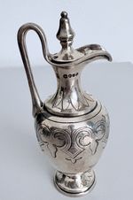 Antique 1859 Sterling Silver Miniature Communion Ewer Jug London Richards Brown