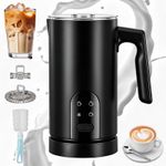 4-in-1 Electric Milk Frother & Steamer – Automatic Latte and Coffee Foam Maker