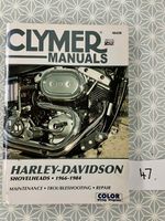 CLYMER Harley Davidson Service Workshop Manual SHOVELHEAD 1966 - 1984 M420