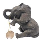 Missing You Baby Elephant Figure For  Memorial Or Grave Ornament Gift Boxed 