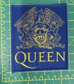 Queen Crest Logo Woven Sew On Patch Officially Licensed
