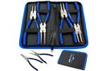 US Pro 4pc 9'' Circlip Plier Set 225mm Snap Ring Pliers Internal External Ni-FE