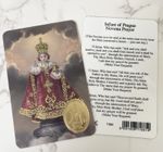 Child infant of Prague Novena Prayer Card Wallet Size - Catholic