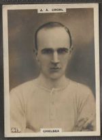 PINNACE FOOTBALL (LF SIZE PINNACE BACK)-#0419a- CHELSEA - J. A. CROAL
