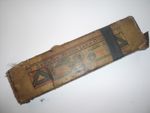 Yellow Lake Oilstone. Sharpening Honing. Vintage. England. VGC. Boxed