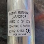 LAST ONE! Capacitor CBB65 55+5uF 370/440V AC