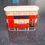 Carlton Ware 1980 Guinness London Transport Bus Moneybox Wimbledon Route.  6