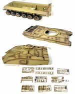 Heng Long Challenger 2 Accessory Parts Deck Chassis Upper Hull Tracks Drives UK
