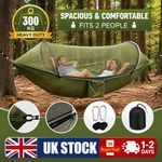 Ultra-Light Outdoor Travel Double Person Camping Hammock With Mosquito Net