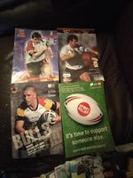 BRADFORD BULLS V SALFORD REDS RUGBY LEAGUE PROGRAMME COLLECTION HOMES 1998-2012