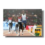Signed MO FARAH A4 Photo - BEIJING 2015 Winner - COA & Photo Proof