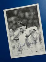 DEREK RANDALL SIGNED 1971-93 NOTTS CCC & ENGLAND TEST CRICKETER 8.8 x 6 PICTURE