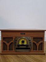 Intempo Multifunctional Media Centre EE1406STK Radio/Cd/Lp Vinyl USB Aux Vintage