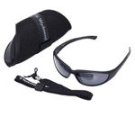 Wychwood T9008 Wrap Around Smoke Len Sunglass  Black + Case New
