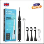 Powerful Ultrasonic Plaque Remover for Teeth with 5 Modes - Dental Tooth Cleaner