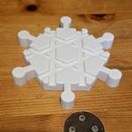 6-Way Crossing/intersection for Wooden Train Track (fits Brio, Lidl, Aldi, Ikea)