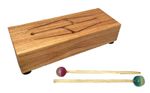 Hand Made Wooden Xylophone Music Box with Recycled Bouncing Ball Sticks