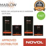 NOVOL SPECTRAL KLAR 565 VHS  LACQUER + H6115 FAST HARDENER - 15LTR KIT DEAL