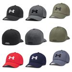 Under Armour Blitzing Cap Unisex Golf Running Gym Sport Hat Stretch Fit New