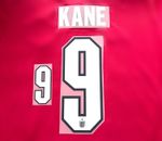 Harry KANE #9 Away name print and number 2026 E ngland Heat Transfer