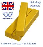 Tyre Yellow Chalk Wax Marking Crayon Markers | Walters WKL Crayons | Pack 3