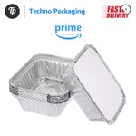 Aluminium Foil Food Containers With Lids No.1 Takeaway Food Baking Trays