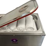 Professional Electric Hot Towel Warmer for Barber Shop - Bain Marie with Tap