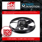 Radiator Fan fits VW POLO 9N, Mk5 1.2 01 to 22 Cooling 6Q0959455AF VOLKSWAGEN