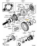 Centre Diff Crown Wheel Bolt 5 Speed Evo 4-9