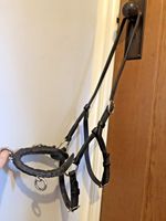 Comfy Connections English Leather Lunging Cavesson Straightness Training Bridle