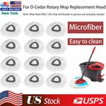 Replacement Microfiber Mop HEAD For O-Cedar Spin Mop Easy Clean Wring Refill US