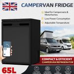 65 Litre CR65X Campervan RV 12V 24V Compressor Fridge Freezer App Control Camper