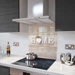 Glass Splashbacks Home and White Heart Glass and Accessories - Premier Range