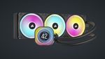 Corsair iCUE LINK H150i LCD 360mm AIO CPU Cooler Black QX120 RGB Fans Intel/AMD