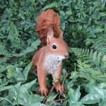 Vivid Arts Real Life Running Red Squirrel Resin Home/Garden Decor XRL-RS10-D