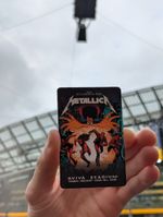 Metallica Dublin Night One Fan Card Exclusive Trading Card – M72 World Tour 2026