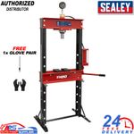 Sealey YK20F 20 Tonne Hydraulic Press Floor Type Professional With 1x Glove Pair