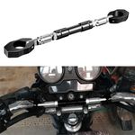 Motorcycle Motor Bike Handlebar Brace & Clamp Bar Crossbar Set Universal