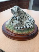 White Tigers Figurine