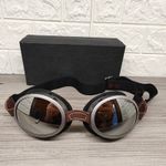 Vintage CEBE 1500 Modèle Déposé Glacier Ski Goggles Made France Mountaineering
