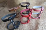 Ferret harness in real leather.