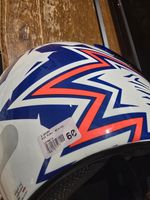 Bieffe  Italian Motorcycle Helmet with Original Stickers. Size 60