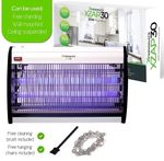 Xterminate Electric Insect Fly Zapper Killer 30W UV Light Trap Bugs Pests