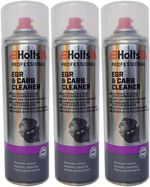 3 x Holts Valve EGR & Carburettor Cleaner Spray Air Petrol Diesel Intake 500ML