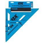 OX Tools Heavy Duty Rafters Square Set - 180mm & 300mm Marking on Both Sides