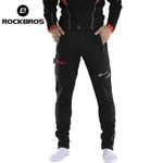 RockBros Cycling Trousers Men's Thermal Fleece Winter Sportswear Trousers Pants