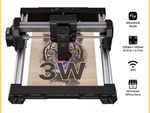 Mini Portable Laser Gravel CNC 135x145mm Diode Laser Cutter with AI Art Generato