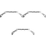 Silver Aluminum Alloy Motorcycle Handlebar Balance Bar Durable Control Accessory