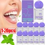 5/20X Minty Fresh Breath Freshener Mouth Oral Spray For Bad Breath Long Lasting