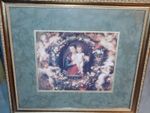 Christianity Framed Print Picture Madonna and Child with Angels